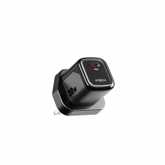 PD30W Single Type-C Port Output UK Travel Charger