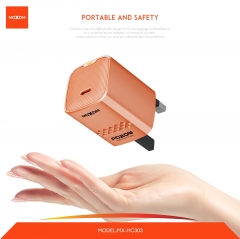 PD20W Single Type-C UK Travel Charger