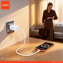 PD35W, QC18W Dual-Port Output Fast Charger (US Plug)