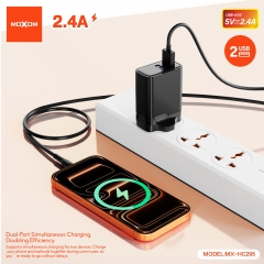 2.4A Dual USB UK Travel Charger