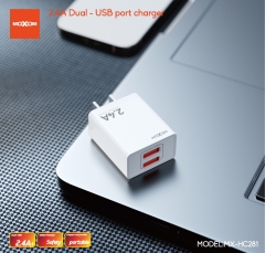 2.4A Dual - USB port charger