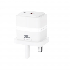 Single‑Port 20W USB‑C Fast Charger (UK Plug)
