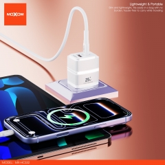 USB-A + Type-C Dual Ports Output Fast Charger (US Plug)