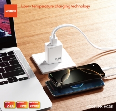 2.4A Dual - USB port charger