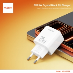 PD25W Crystal Block EU Charger