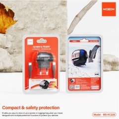 QC18W&PD25W Helmet Fast Charger