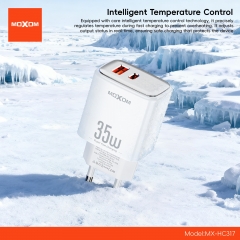 35W Super Fast Charging Crystal Block EU Charger