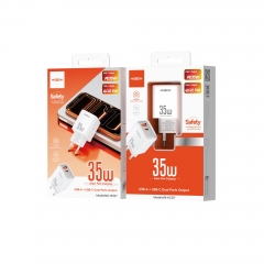 35W Super Fast Charging Crystal Block EU Charger