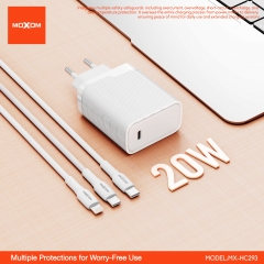 PD20W Single Type-C Port EU Trvel Charger