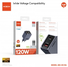 120W Super Fast Charging EU Plug Charger