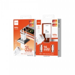 35W Super Fast Charging Crystal Block EU Charger
