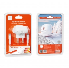 QC18W&PD25W Helmet Fast Charger