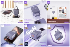 GaN PD20W,QC18W Fast Charger