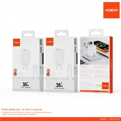 PD35W, QC18W Dual-Port Output Fast Charger (EU Plug)
