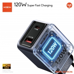 120W Super Fast Charging EU Plug Charger