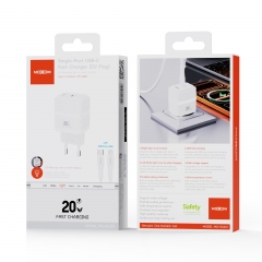 Single‑Port 20W USB‑C Fast Charger (EU Plug)