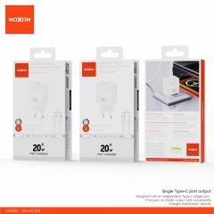 Single‑Port 20W USB‑C Fast Charger (EU Plug)