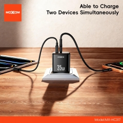 35W Super Fast Charging Crystal Block EU Charger