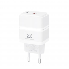 Single‑Port 20W USB‑C Fast Charger (EU Plug)
