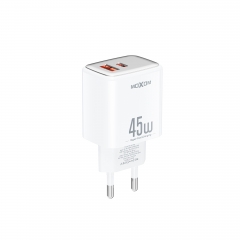 45W Super Fast Charging Crystal Block EU Charger