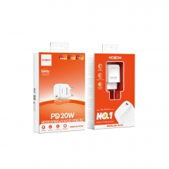 PD20W Single USB-C Port Palm-Sized EU Charger