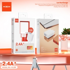 2.4A Dual USB EU Travel Charger