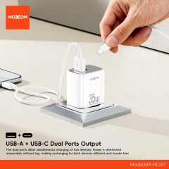 35W Super Fast Charging Crystal Block EU Charger