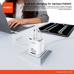 45W Super Fast Charging Crystal Block EU Charger