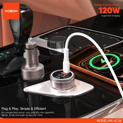 120W Energy Hub Car Charger
