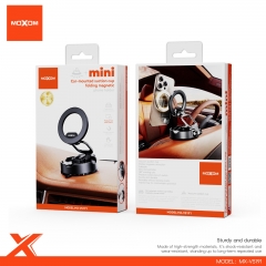 Car-mounted suction cup folding magnetic phone holder