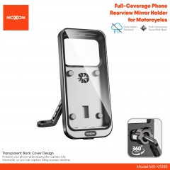 Full-Coverage Phone Rearview Mirror Holder for Motorcycles