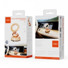Zinc Alloy Adjustable Magnetic Phone Holder with Magnetic Ring