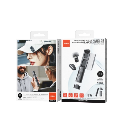 Dual-user multifunctional microphone with one-to-two connection