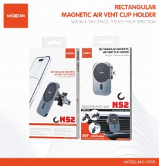 Rectangular Magnetic Air Vent Clip Holder