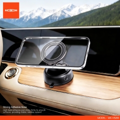 Zinc Alloy Adjustable Magnetic Phone Holder with Magnetic Ring