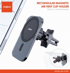 Rectangular Magnetic Air Vent Clip Holder