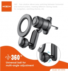 Light-grab stable air vent magnetic holder