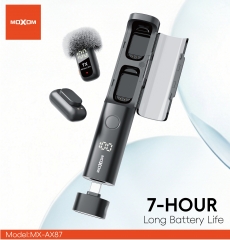 Dual-user multifunctional microphone with one-to-two connection