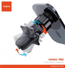 Rectangular Magnetic Air Vent Clip Holder
