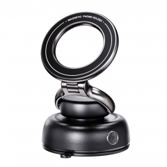 Zinc Alloy Adjustable Magnetic Phone Holder with Magnetic Ring