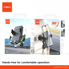 Car Headrest One-Click Lock Phone Holder