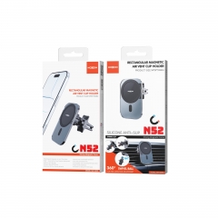 Rectangular Magnetic Air Vent Clip Holder
