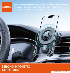 Light-grab stable air vent magnetic holder