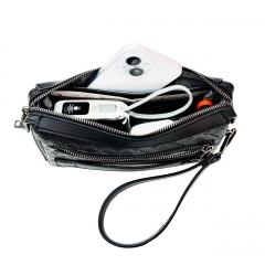 Leisure Embossed Handbag