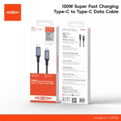 100W Super Fast Charging Type-C to Type-C Aluminum alloy shell Data Cable