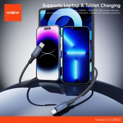 100W Super Fast Charging Type-C to Type-C Aluminum alloy shell Data Cable