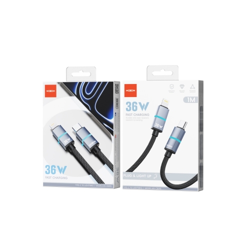 "36W Super Fast Charging Stable-Core Data Cable Type-C to Lightning"