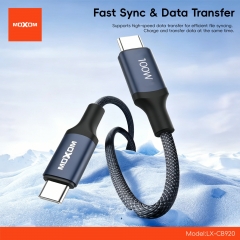100W Super Fast Charging Type-C to Type-C Aluminum alloy shell Data Cable