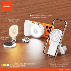 Quick Zoom Easy Control--Magnetic Grip With Selfie Light