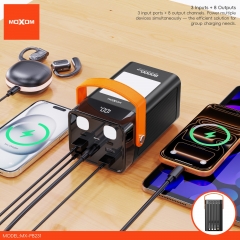 80000mAh Mega Power | 22.5W Fast Charge | Outdoor Camping Power Station